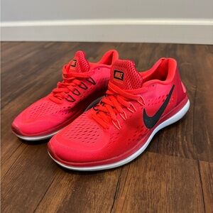 Nike Bright Red Running Sneakers
